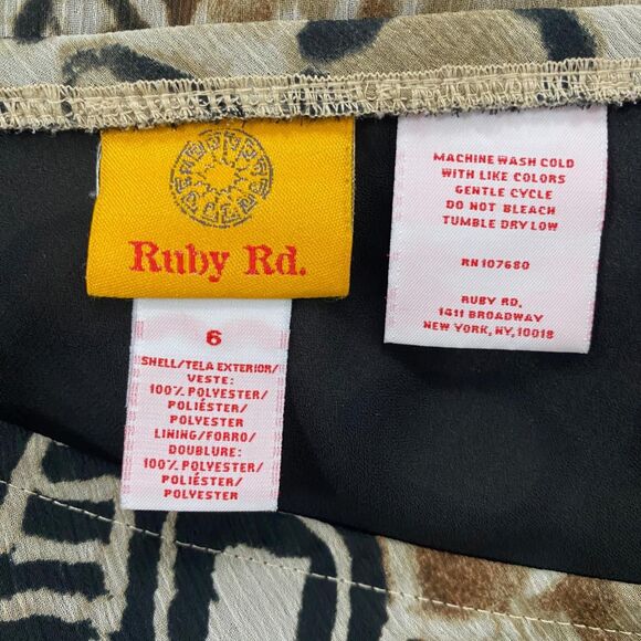 Fairy Grunge Brown Tan Layered Leopard Print Midi Maxi Skirt Size 6 / S Small - Picture 7 of 7